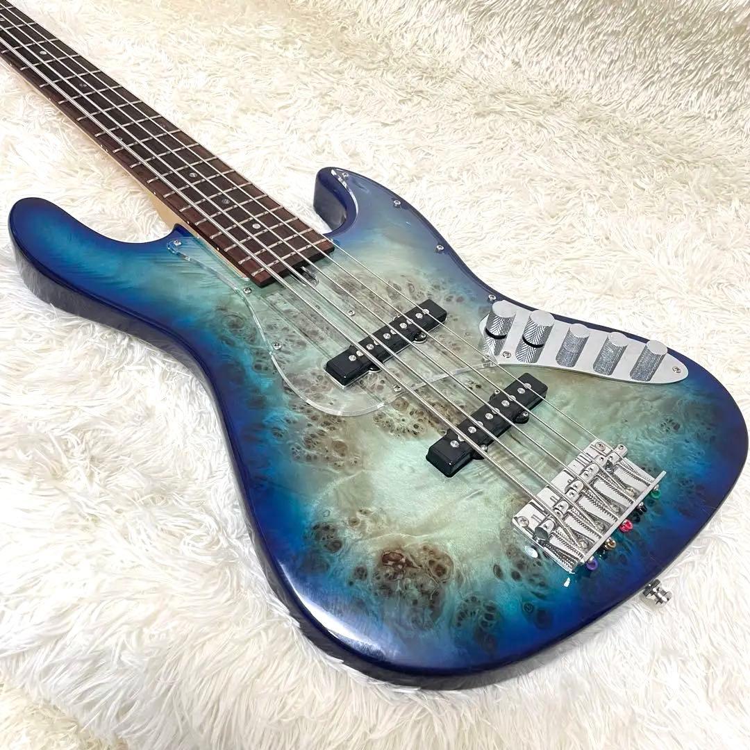 Bacchus バッカス 5弦ベース WJB5-BP/Act BL-B