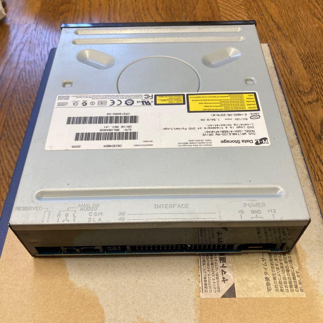 Hitachi-LG GSA-4165B DVD書き込み/ CD-RWドライブ