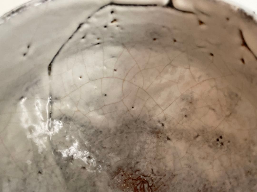 陶芸家　作家物　高見世清光　萩茶碗　萩茶盌　茶碗　抹茶碗　共箱