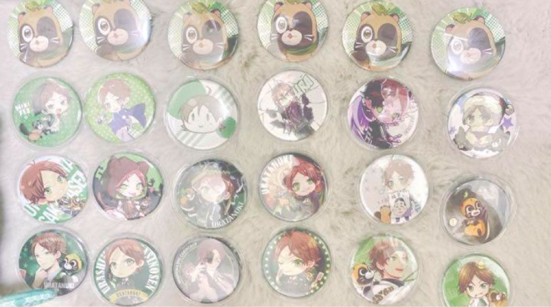 浦島坂田船 うらたぬき うらたさん セット 缶バッジ ぬいぐるみ アクキー