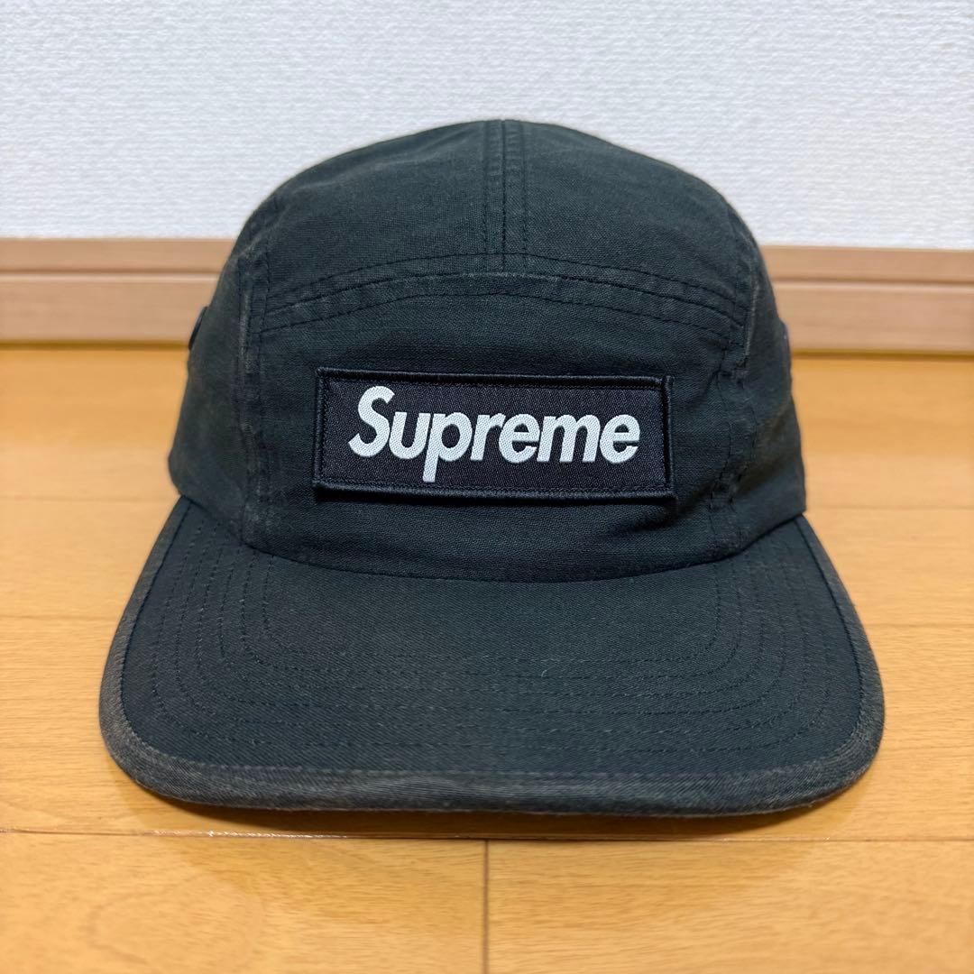 Supreme Military Camp Cap ブラック 25ss