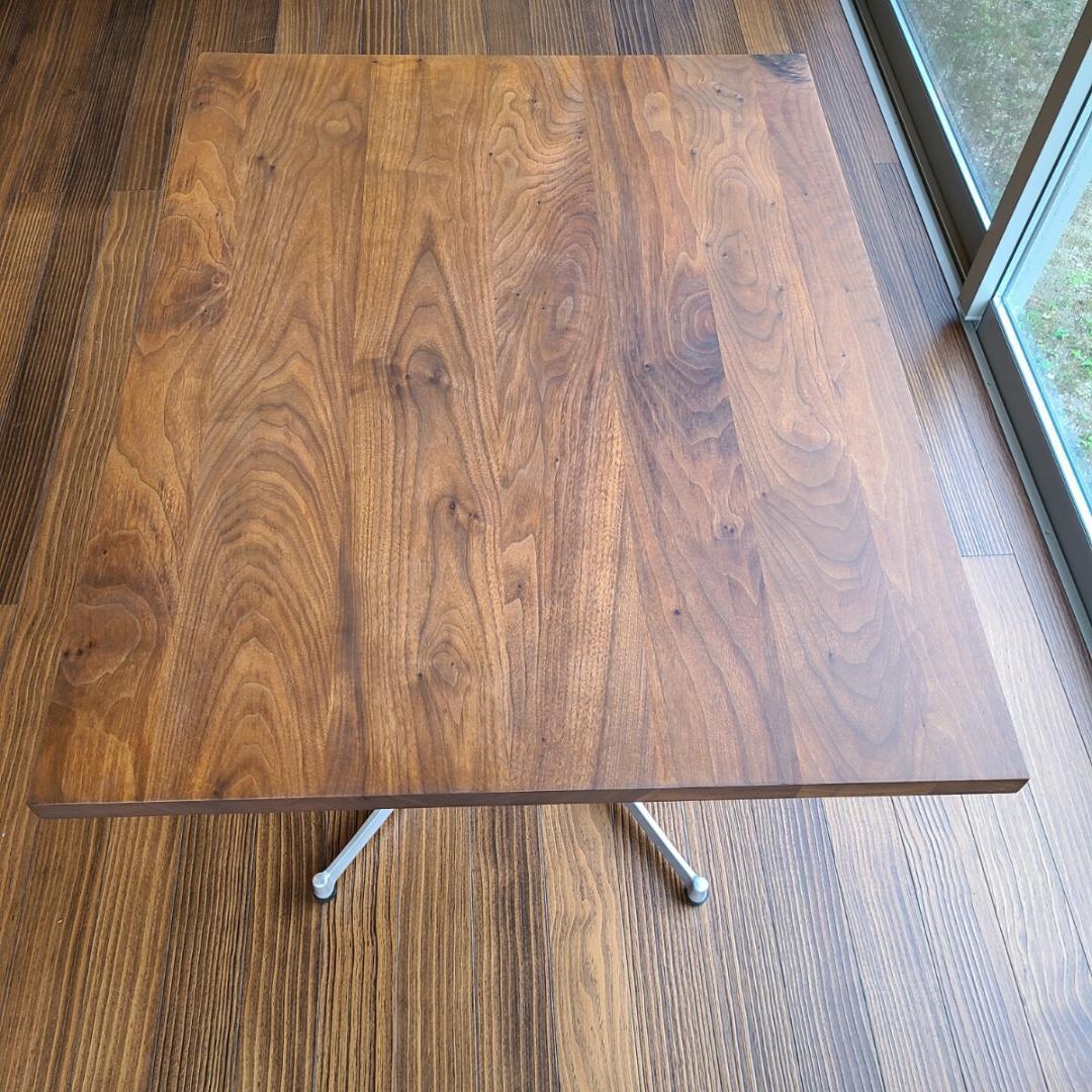 ★グリニッチgreeniche★カフェテーブル★ウォールナット無垢★カリモク60