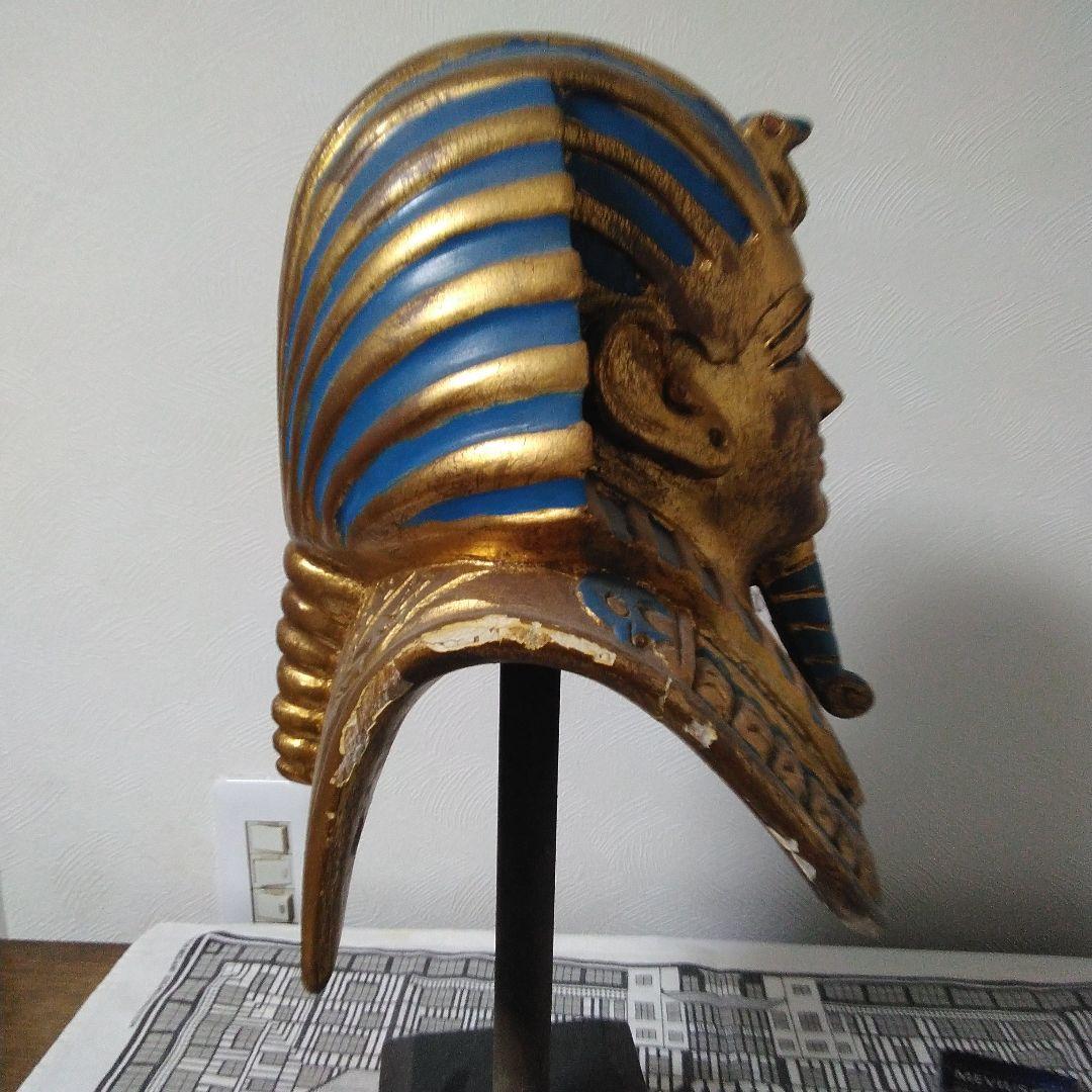 1985年 エジプトにて 彫刻作りのツタンカーメン