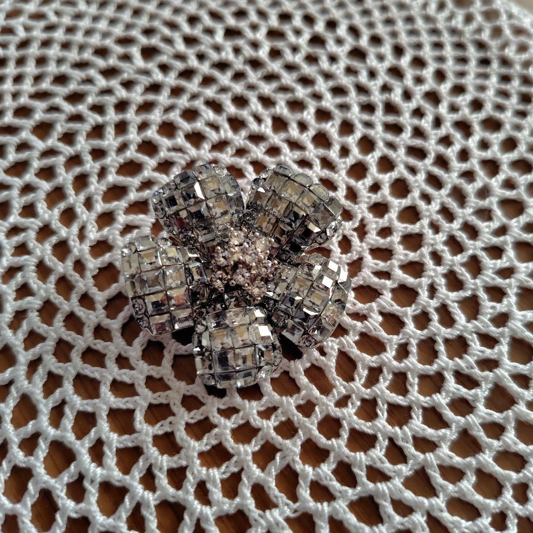 ※Foxey※お花のブローチ（クリア）