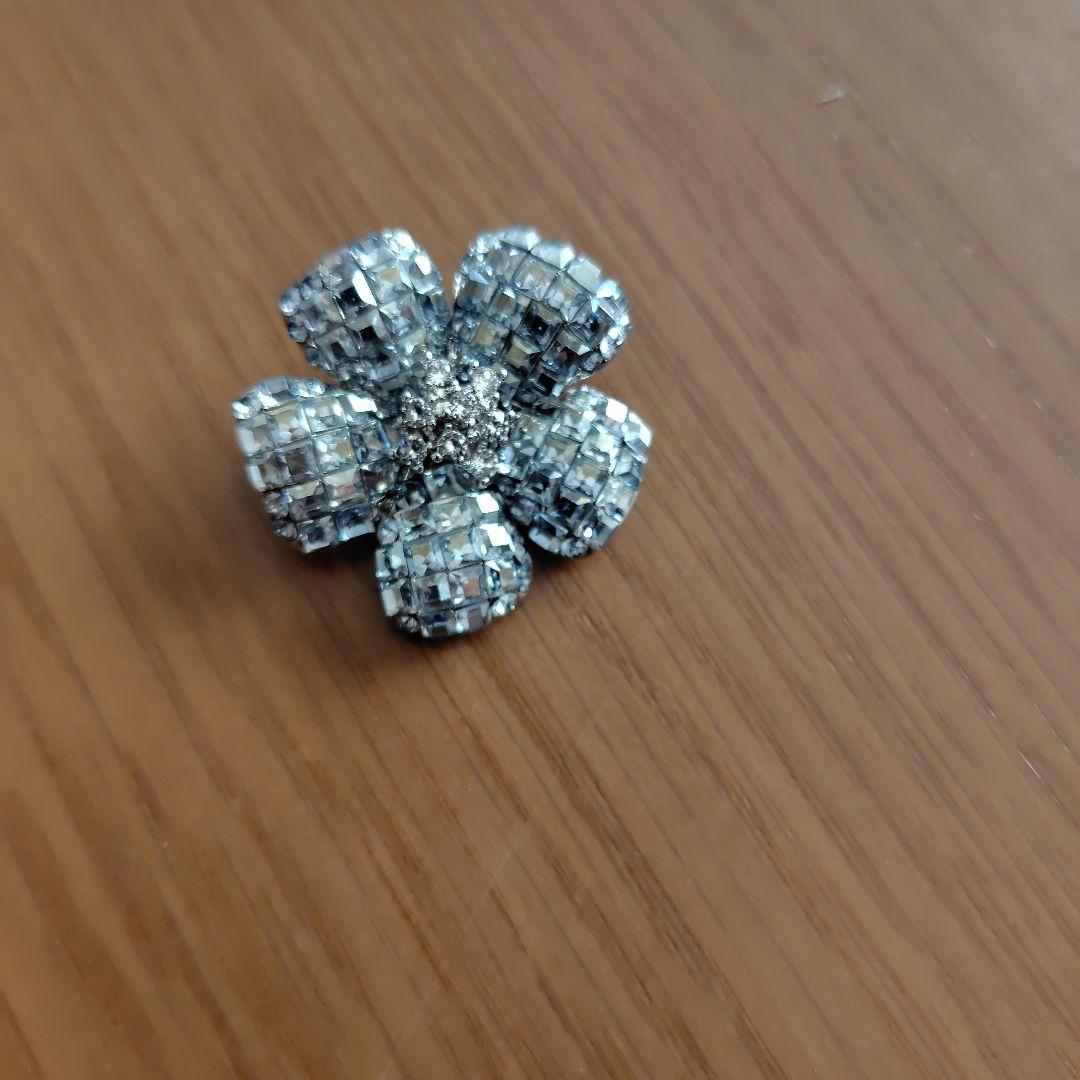 ※Foxey※お花のブローチ（クリア）