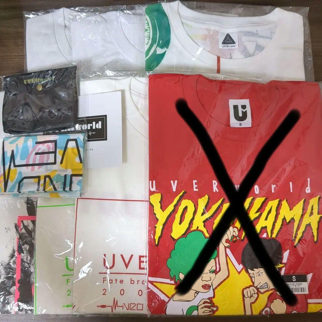 新品 UVERworld tour Tシャツ 6枚セット おまけ付き