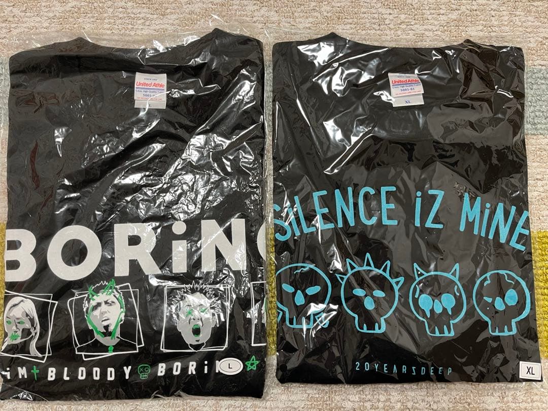 新品未開封　SiM Tシャツ　L、XLサイズ2枚　おまけ付き　20YEARS