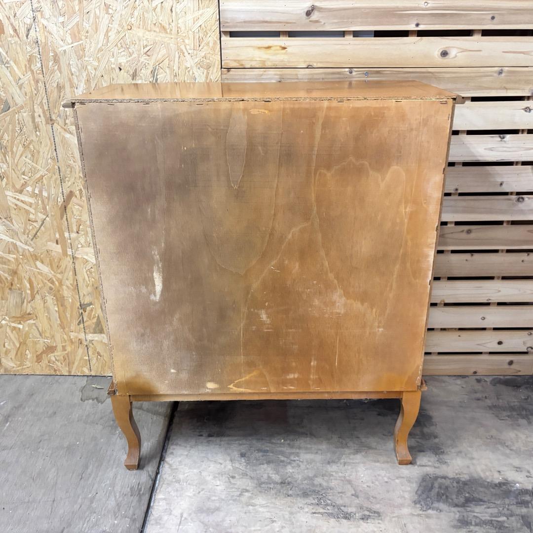 アンティーク風　チェスト　キャビネット　高さ91cm 4段