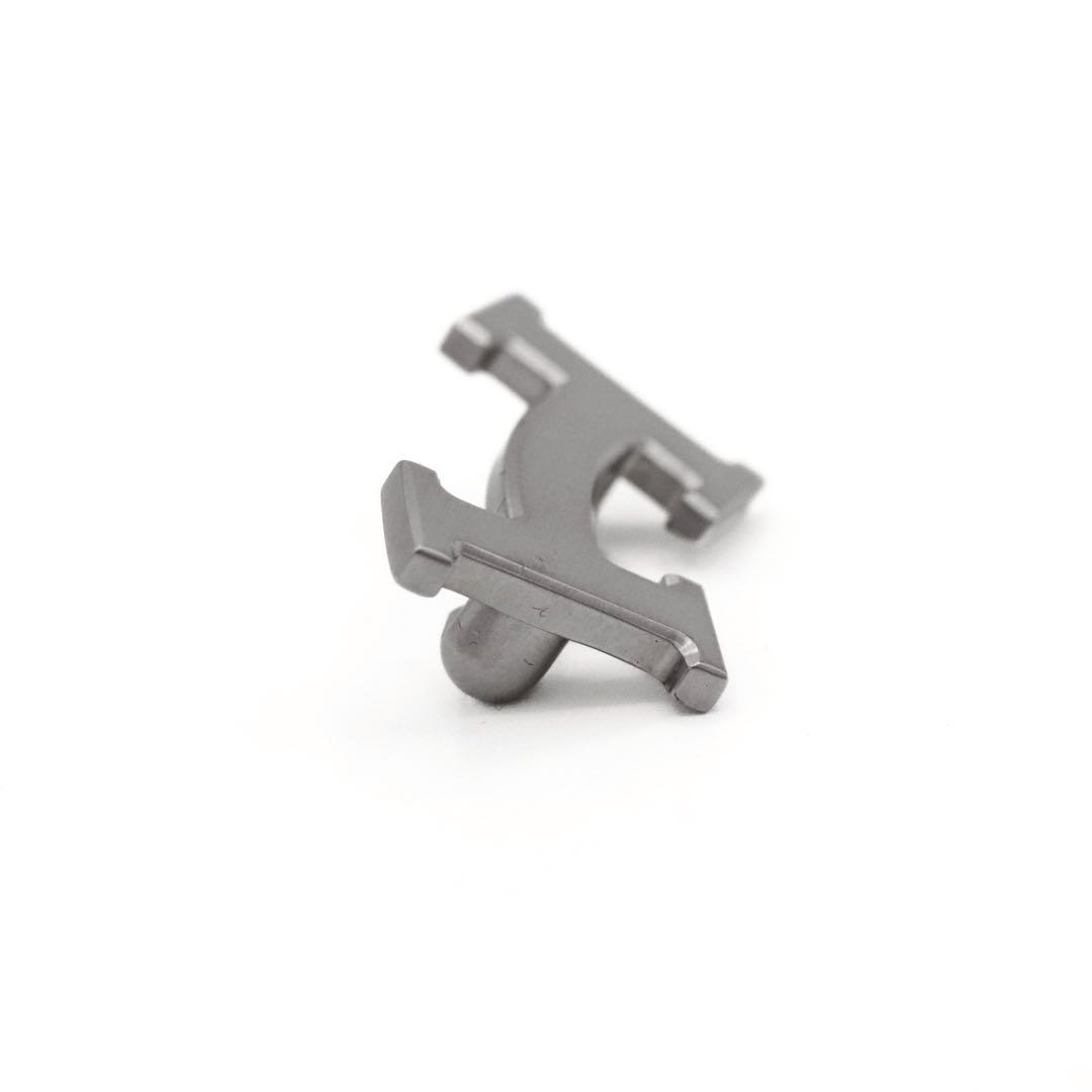 【極美品】HERMES エルメス Hスマイル ブローチ スマイリー シルバー