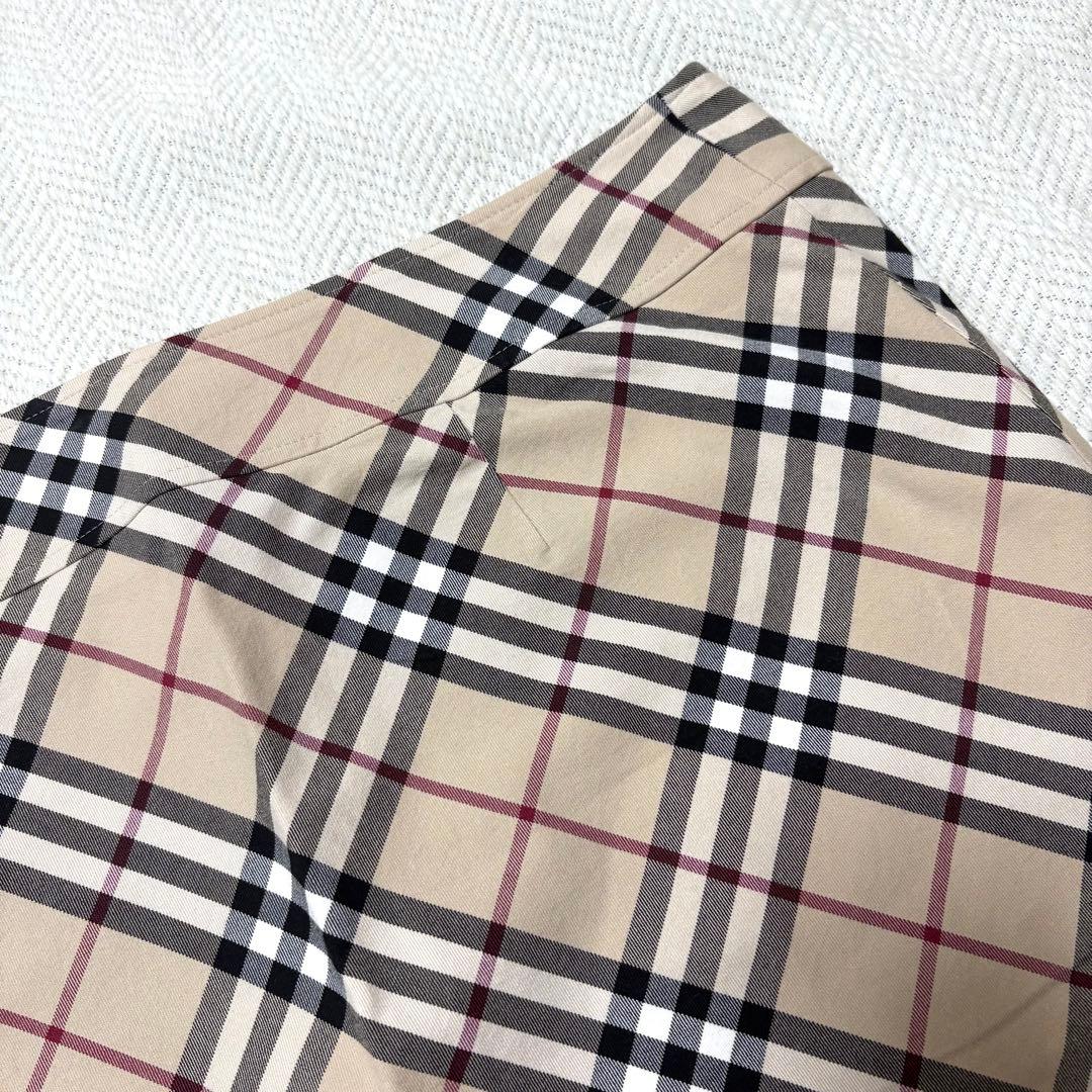 希少サイズ BURBERRY LONDON ノバチェック スカート ストレッチ有