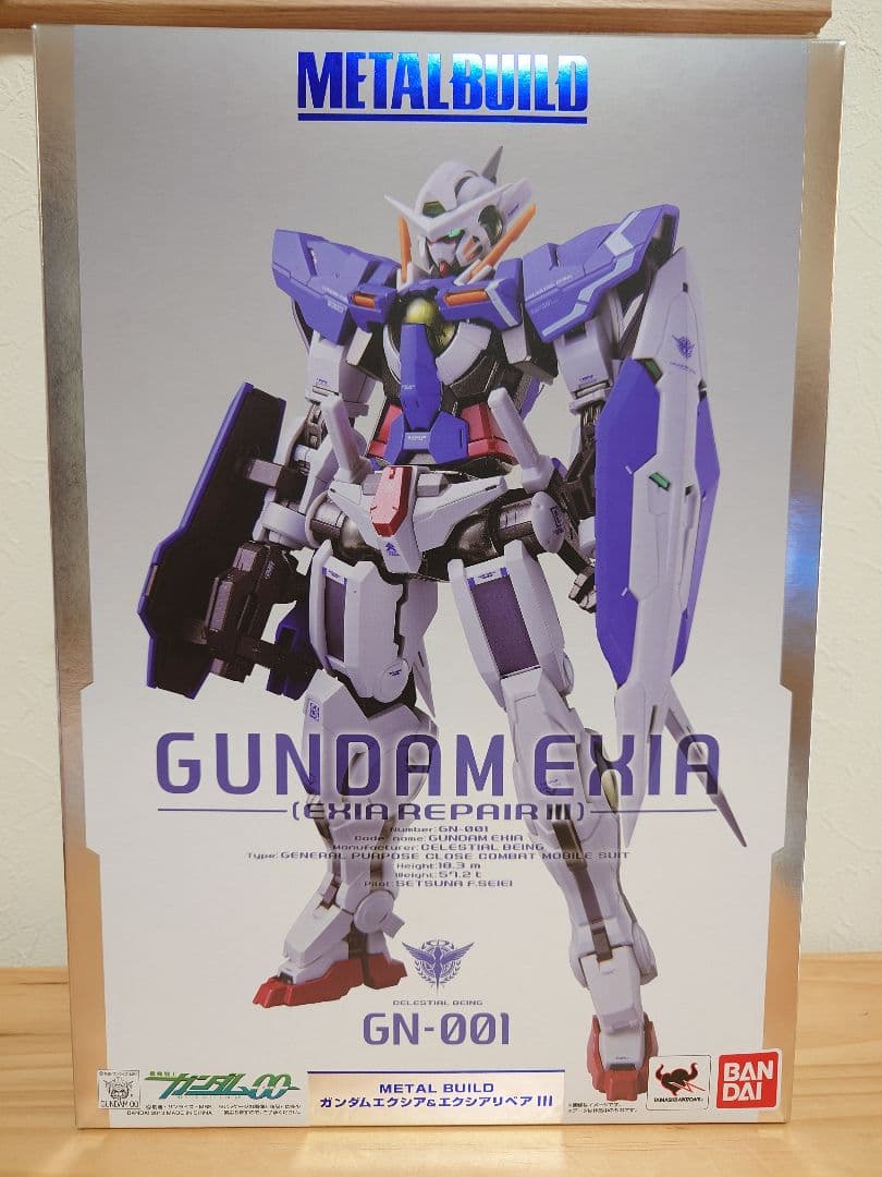 【訳あり】メタルビルド ガンダム00 ガンダムエクシア（エクシアリペアⅢ）