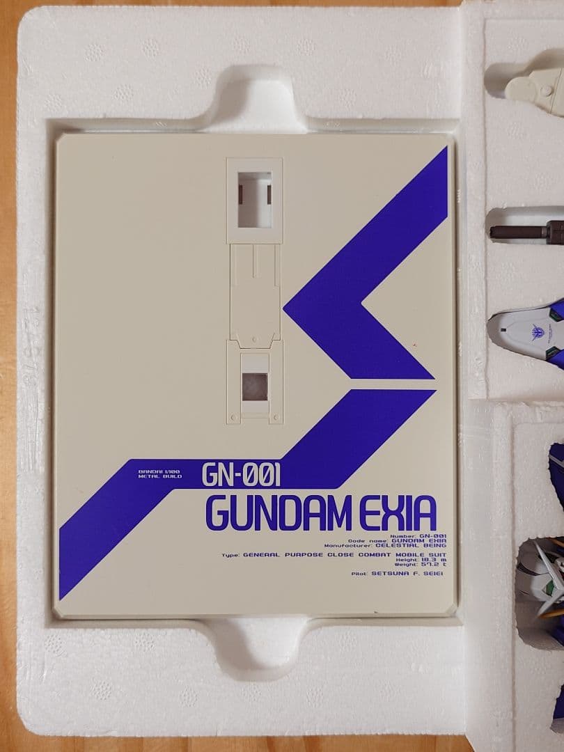 【訳あり】メタルビルド ガンダム00 ガンダムエクシア（エクシアリペアⅢ）