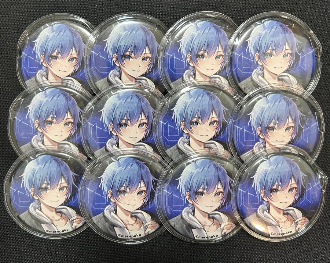めろんぱーかー サムライ翔さん カニバ缶バッジセット