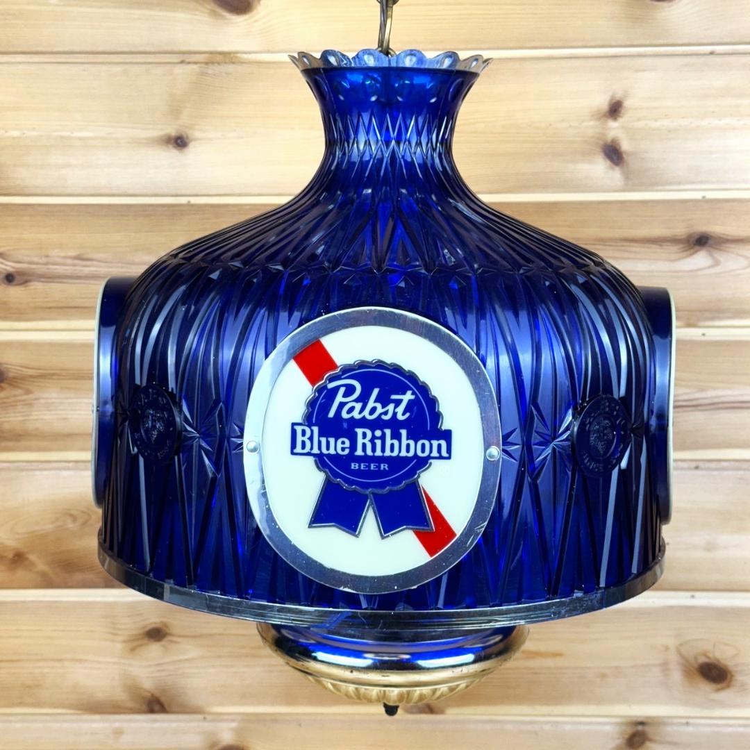 Pabst Blue Ribbon 吊り下げ照明 ライト パブスト ビンテージ