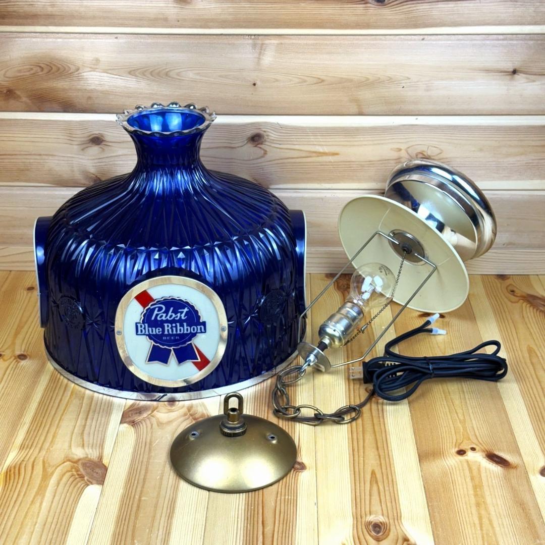 Pabst Blue Ribbon 吊り下げ照明 ライト パブスト ビンテージ
