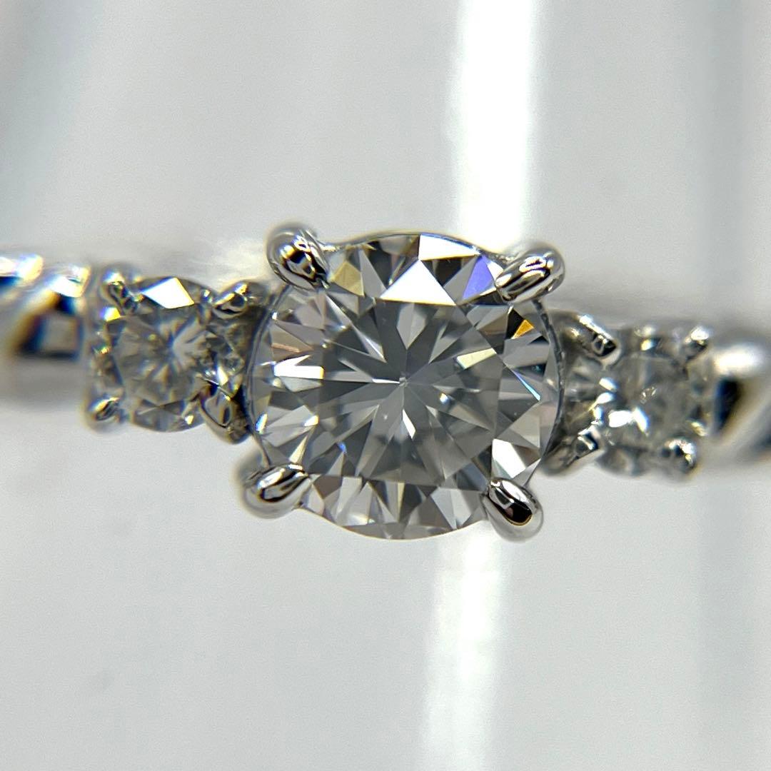 新年特別値引き78.新品仕上げ 最高級ダイヤモンド pt リング ソーティング有