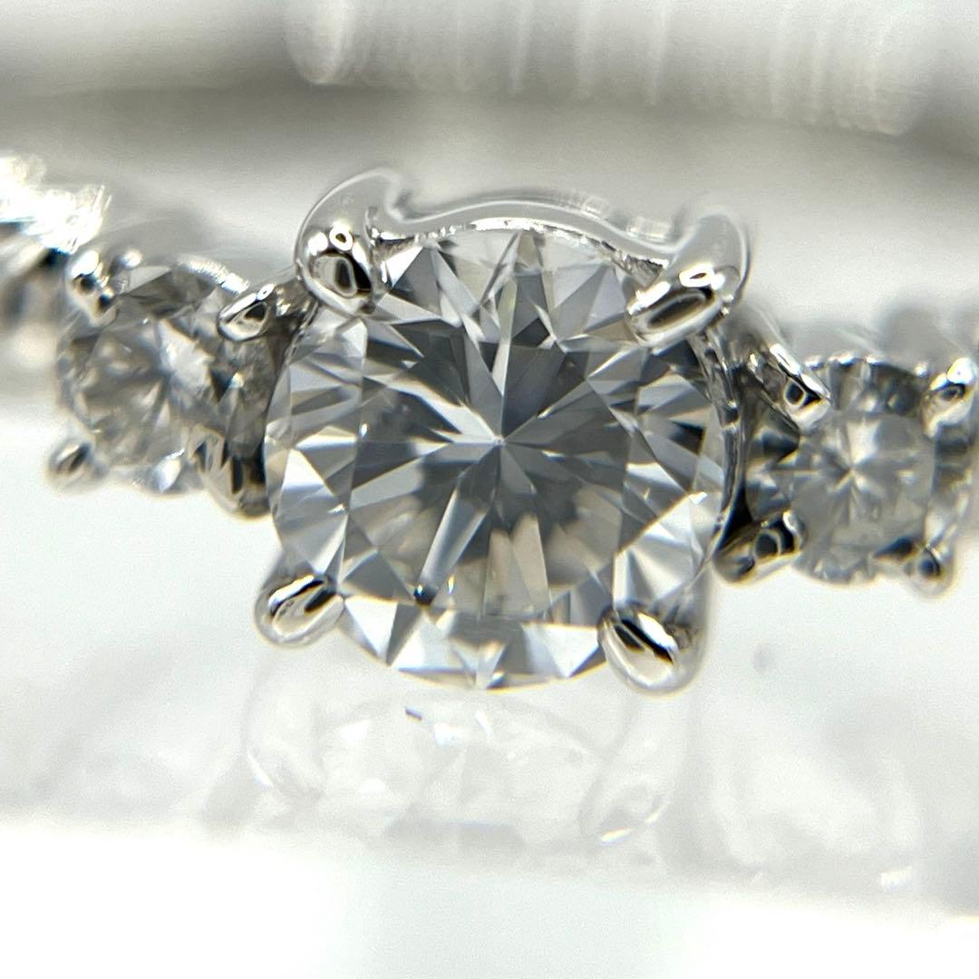 新年特別値引き78.新品仕上げ 最高級ダイヤモンド pt リング ソーティング有