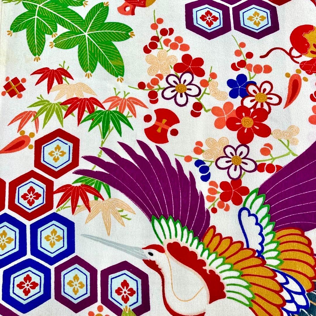 ★みるきーねむ です★アンティーク　ジュニア　女の子　子供着物　NO2