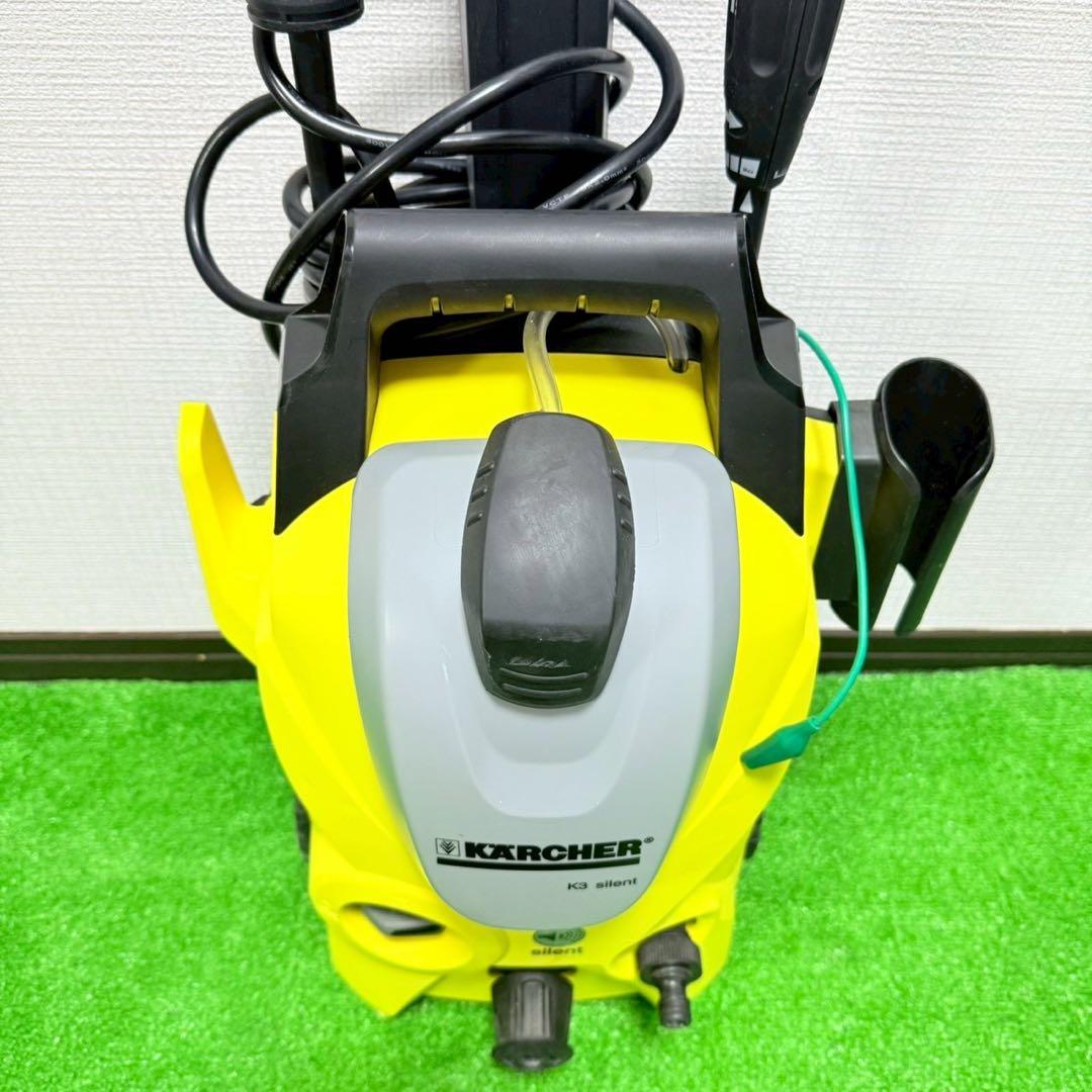美品 ケルヒャー K3 サイレント＋延長ホース XH10Q 高圧洗浄機 50hz