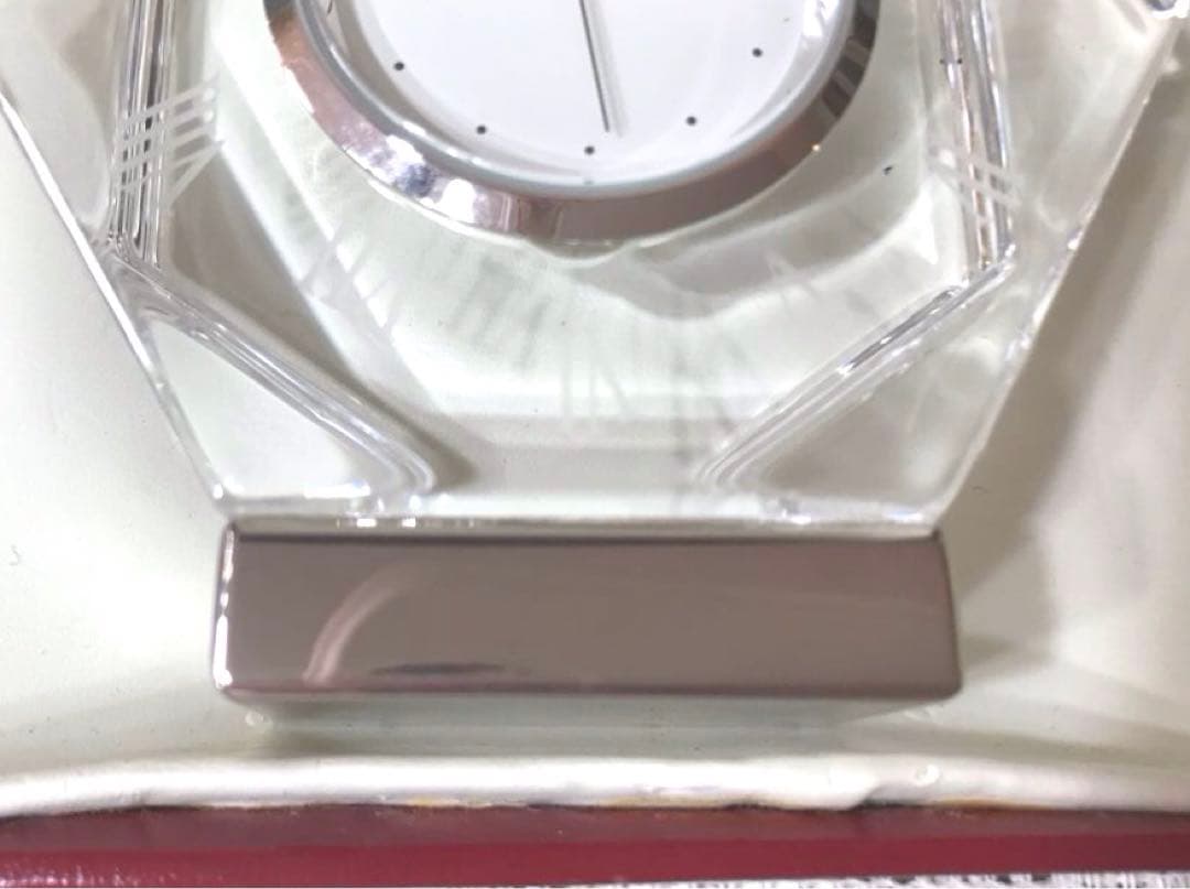 最終値下げ❗️バカラ Baccarat アビス 置時計 電池交換済み