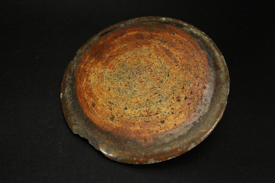 古瀬戸 砂金袋型 水指 茶道具 江戸時代(ZE566)