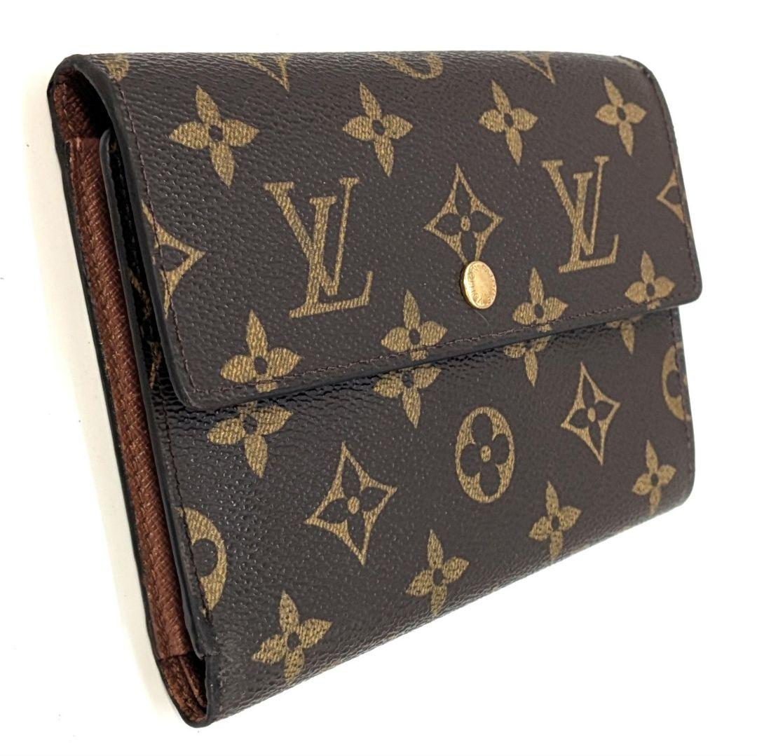 ルイヴィトン モノグラム エテュイパピエ 三つ折り財布 C1