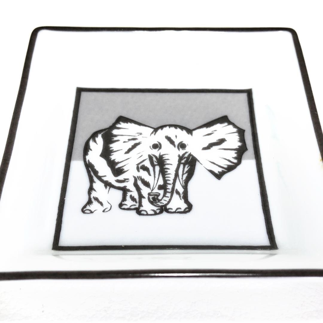 【美品・希少】エルメス／1997 アフリカへのトリビュート ミニプレート 絵皿