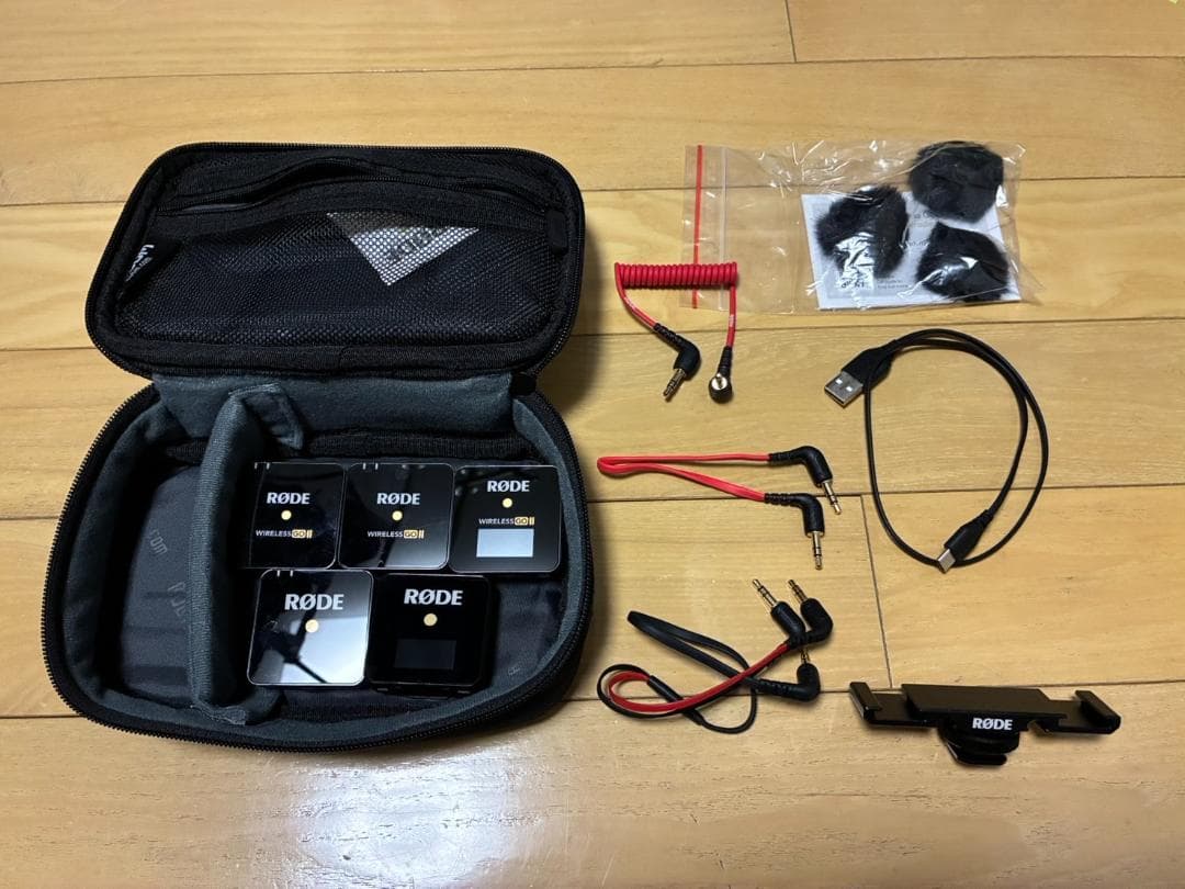 RØDE WIRELESS GO Ⅱ＆Ⅰ　セット