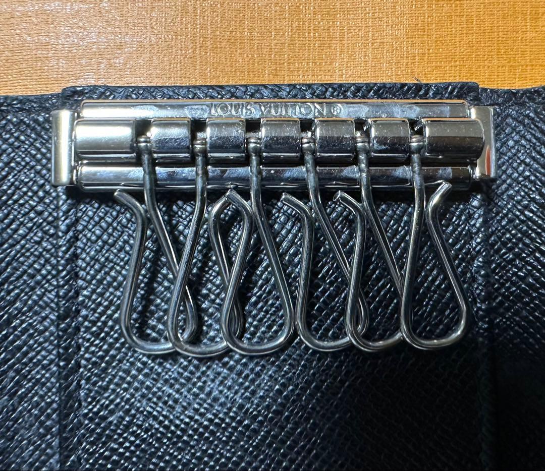 美品ルイヴィトン Louis Vuitton ダミエ レザー 6連キーケース