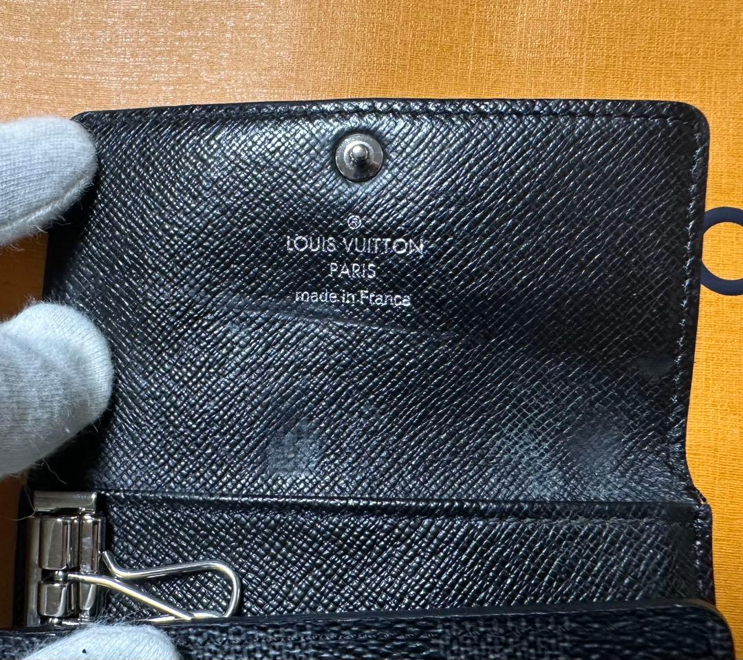 美品ルイヴィトン Louis Vuitton ダミエ レザー 6連キーケース