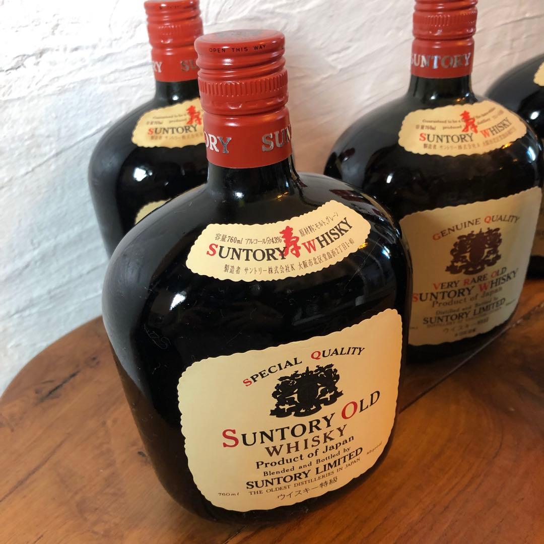 サントリー　オールド 特級 寿 VERY RARE OLD 5本 J131135