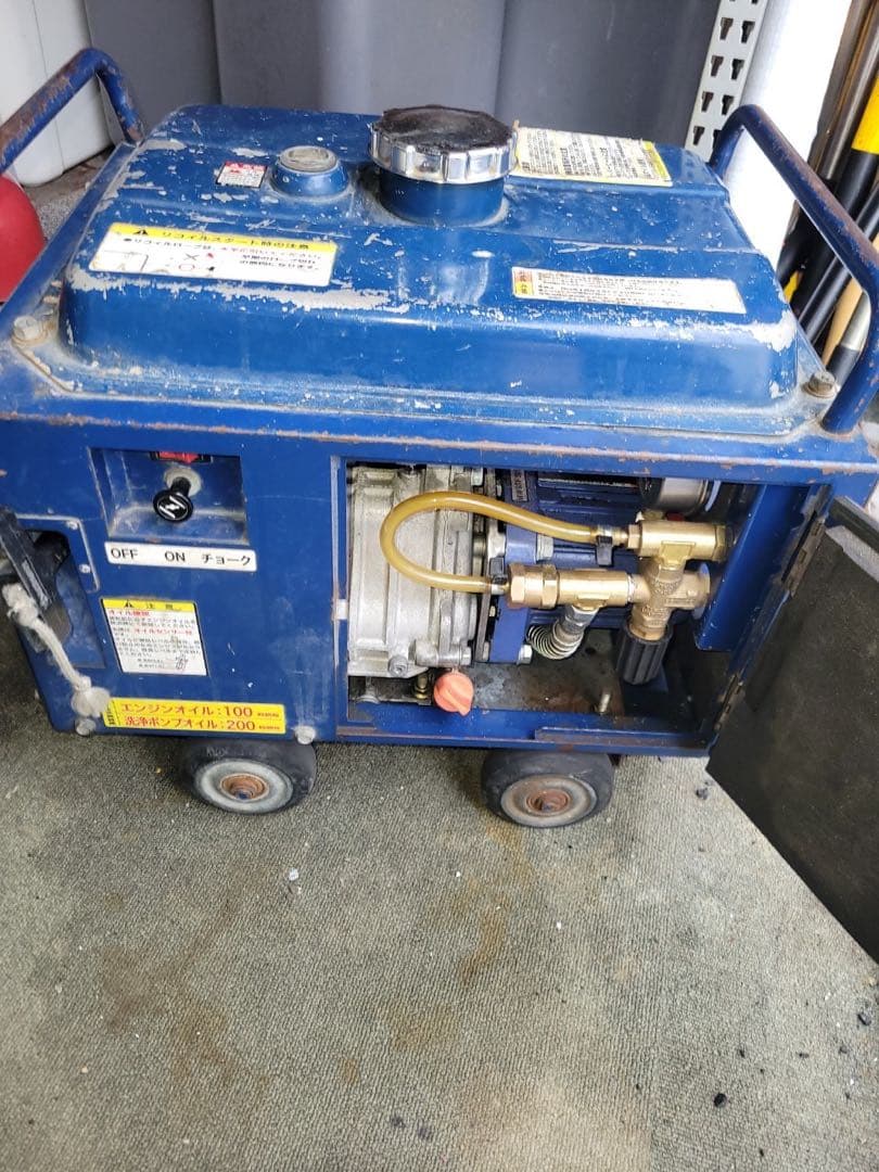 セイワ 高圧洗浄機 JC-1513SLN 給水ポンプ付き エンジン始動