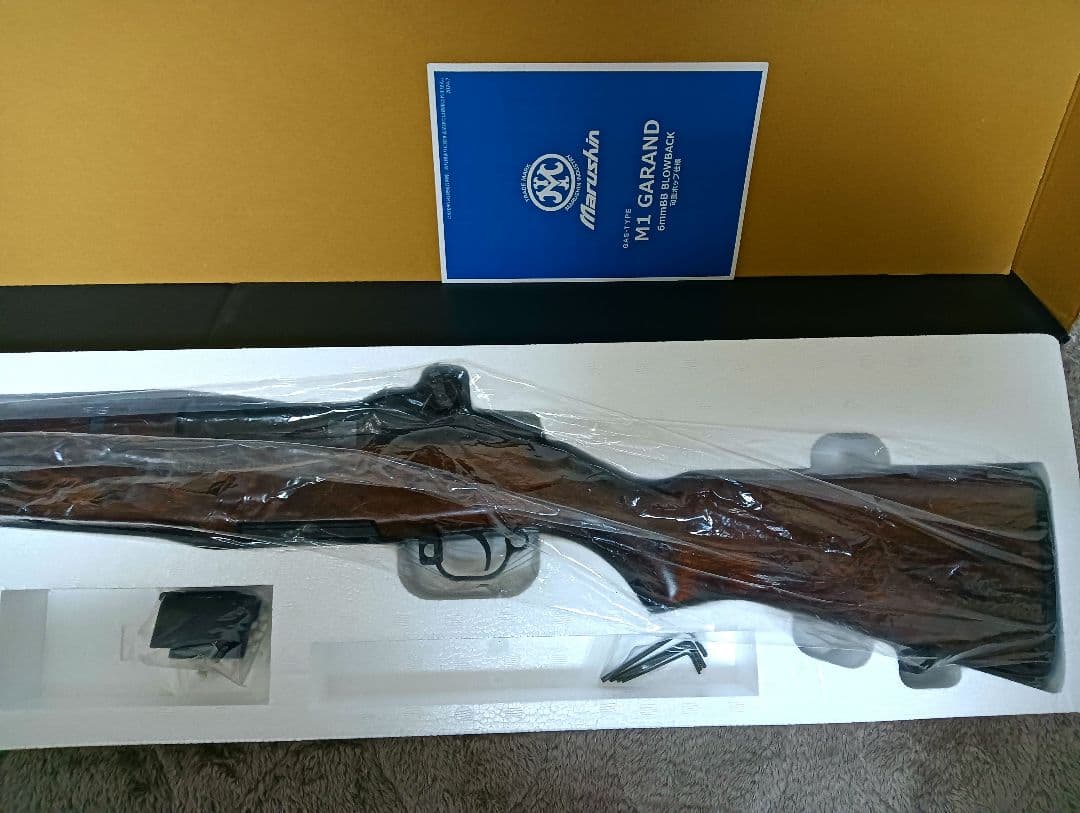 マルシン　Ｍ１ガーランド　タンカー　ブナストックダークブラウン