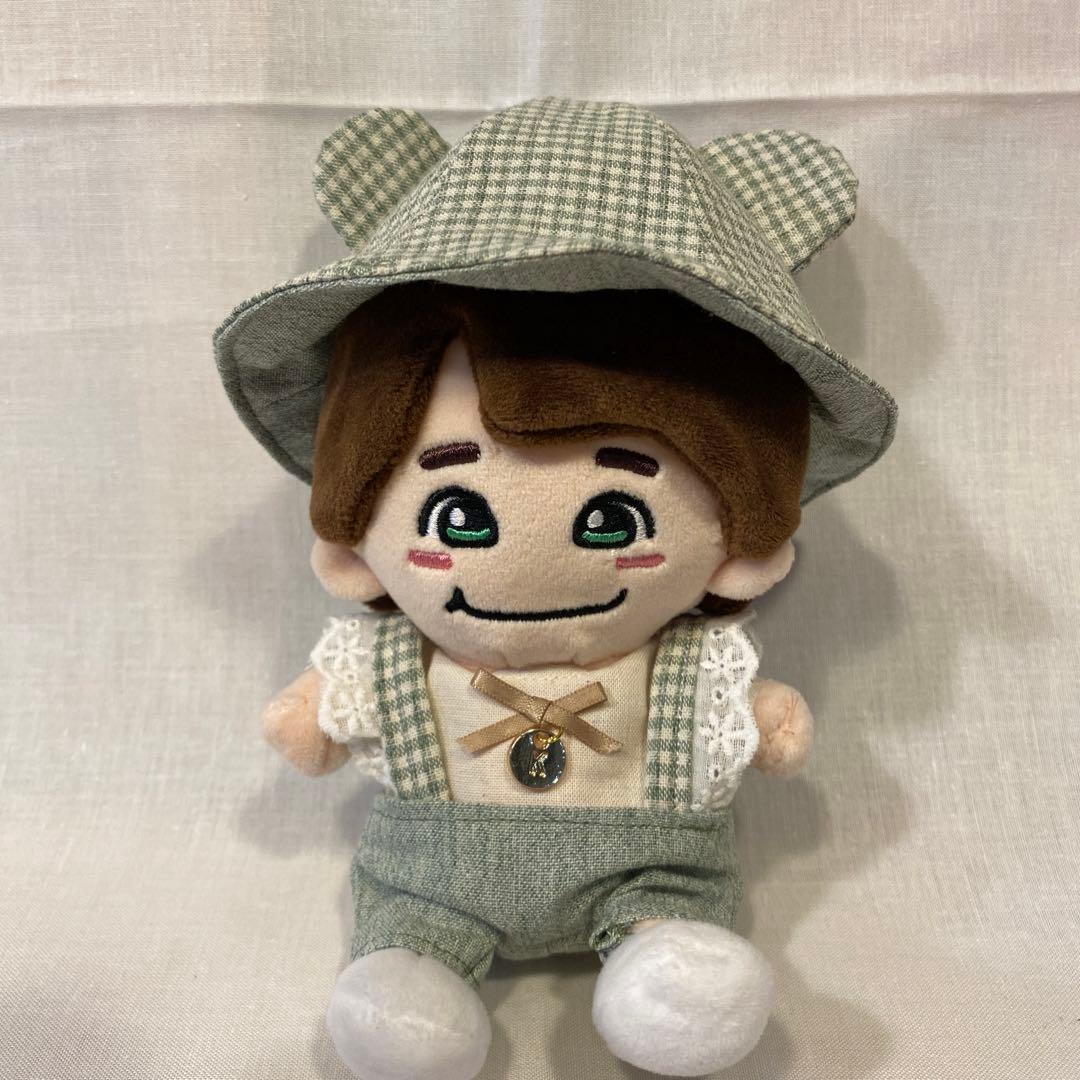 関西ちびぬい　はぴぬい　ぬい服　くまみみつきメンカラコーデセットオーダーページ