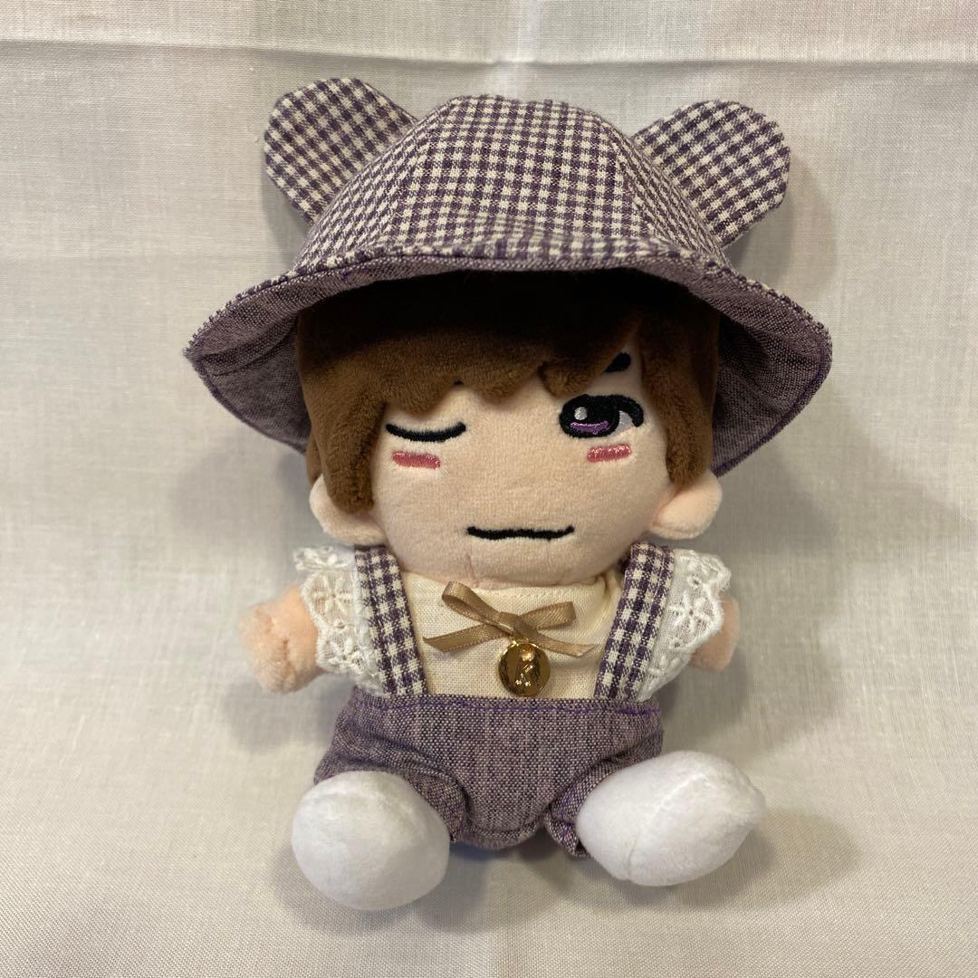 関西ちびぬい　はぴぬい　ぬい服　くまみみつきメンカラコーデセットオーダーページ