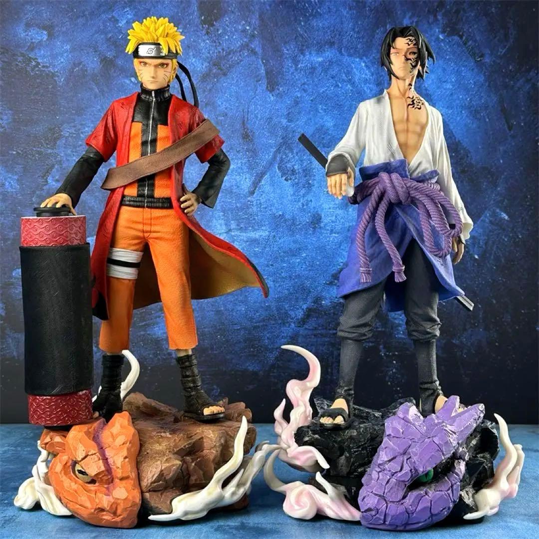 42cm ナルト・サスケ フィギュア ２セット