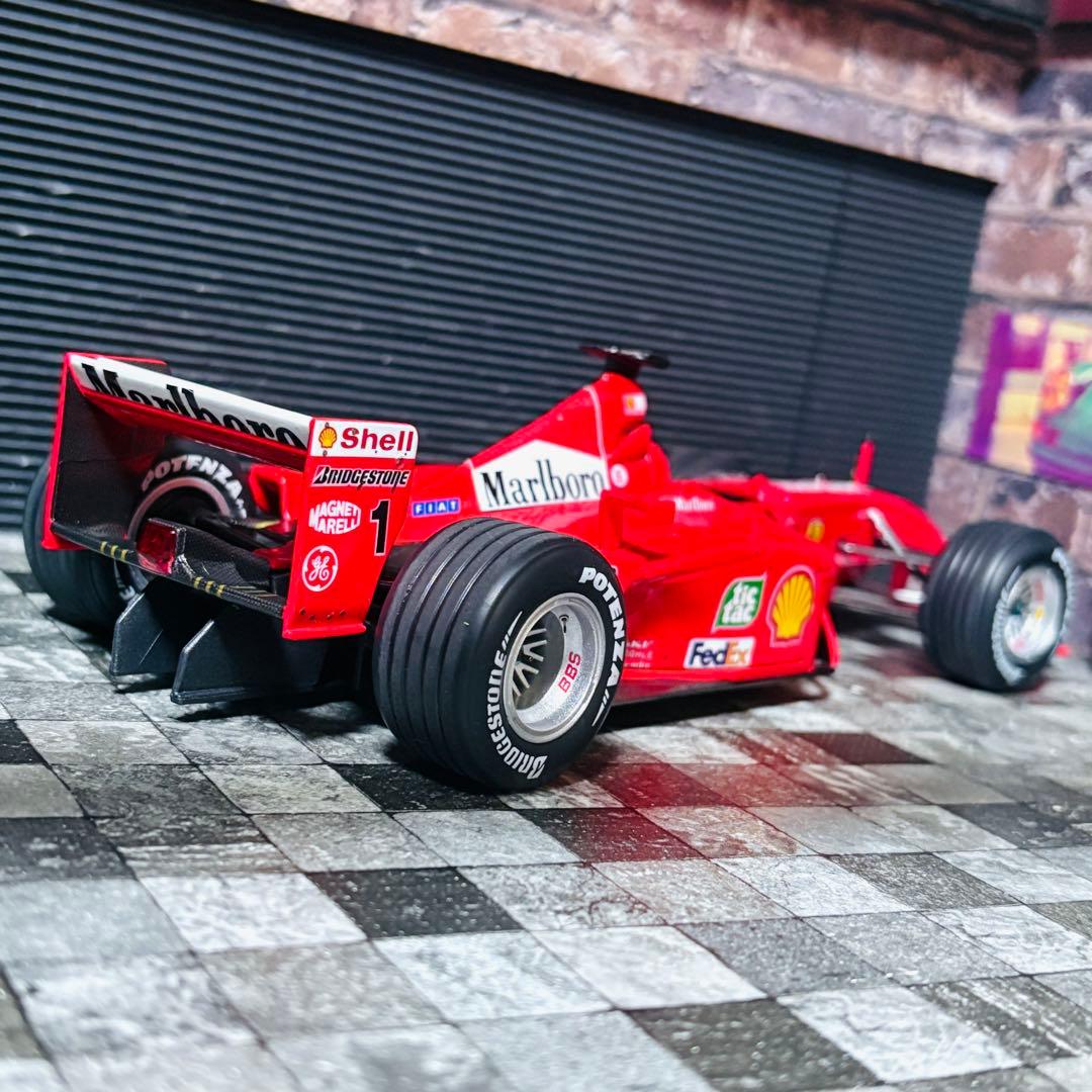 デカール加工品 1/18 マテルエリート フェラーリ F2001 ハンガリーGP