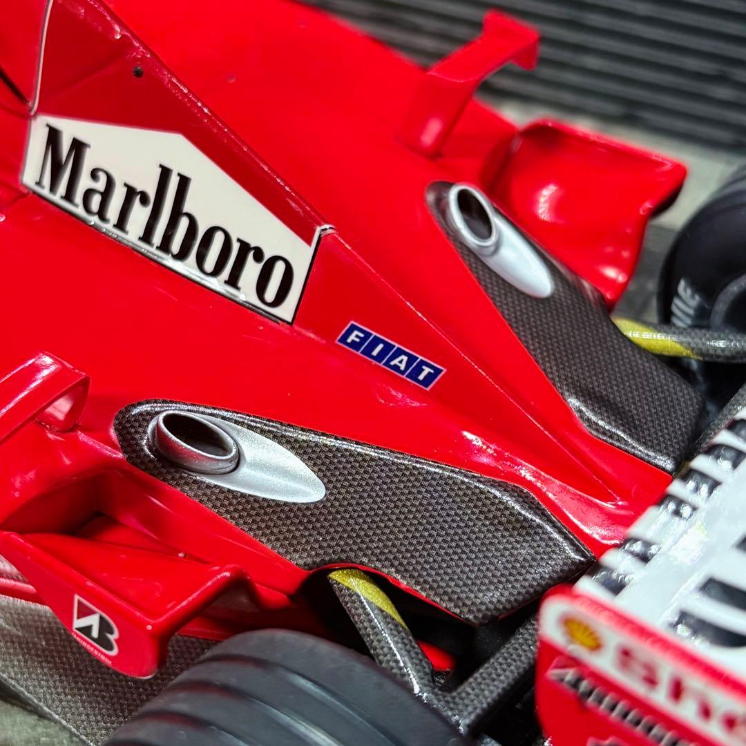 デカール加工品 1/18 マテルエリート フェラーリ F2001 ハンガリーGP