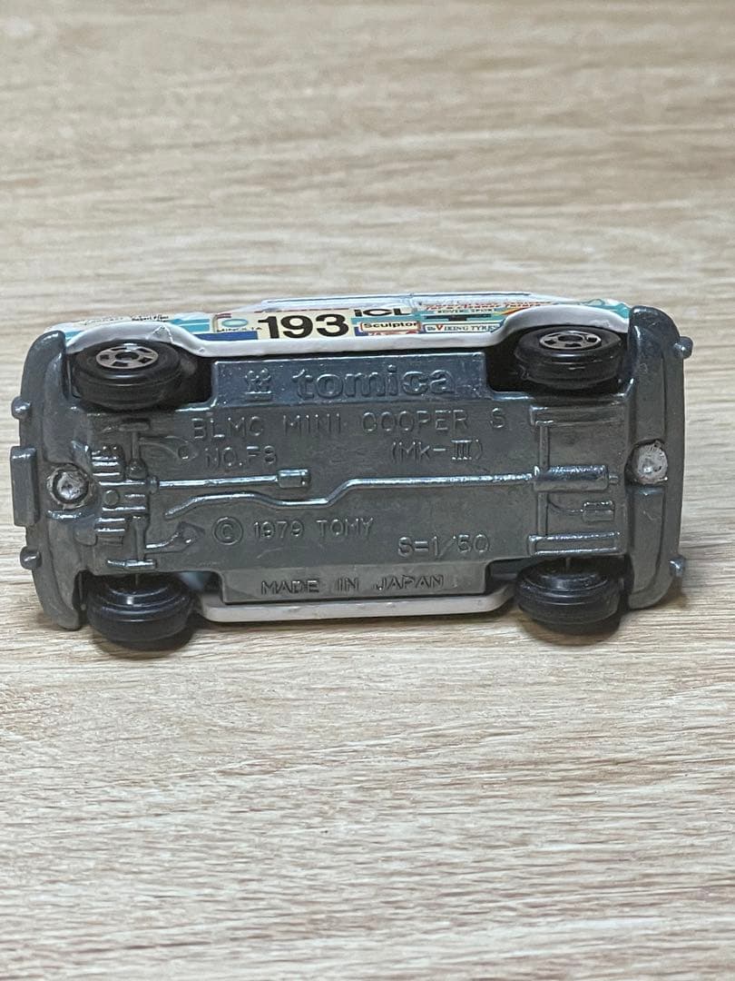 トミカF8BLMCミニクーパーSマークⅢ トラフィック特注BG #193