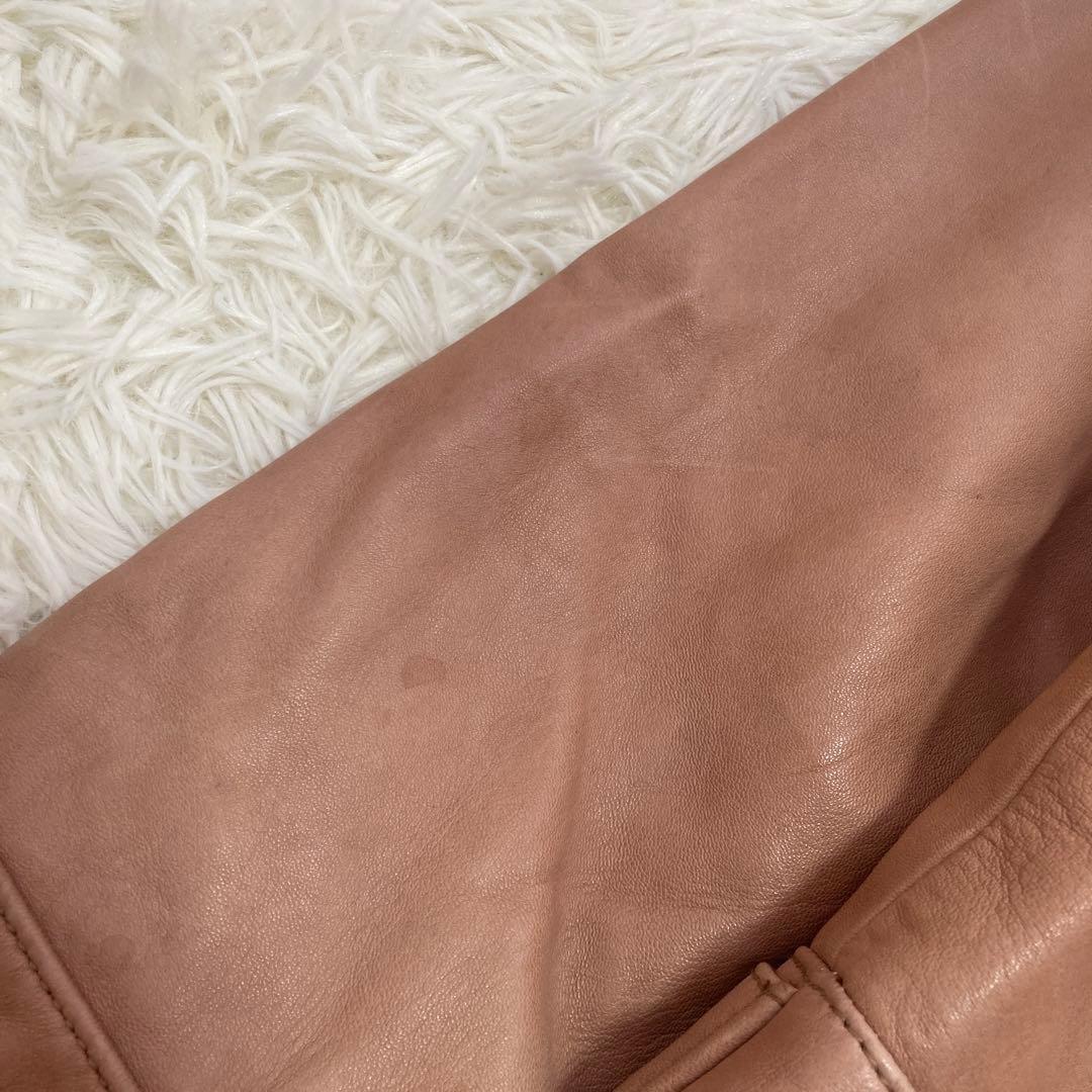 Polo by Ralph Lauren レザージャケット ブラウン系 L 短丈