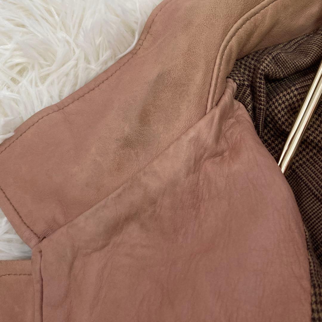 Polo by Ralph Lauren レザージャケット ブラウン系 L 短丈