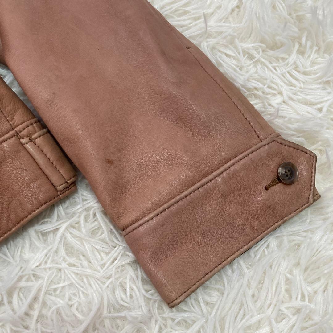 Polo by Ralph Lauren レザージャケット ブラウン系 L 短丈