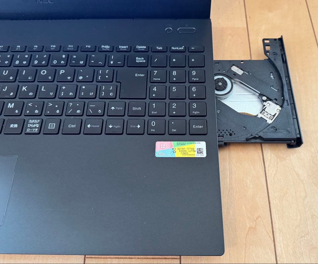 ☆NEC Win11 15.6型ノートPC SSD256/8GBメモリ☆