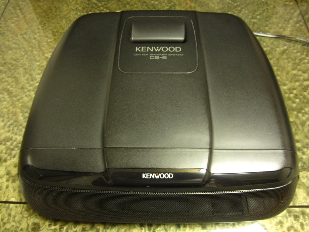 美品◆日本製◆KENWOOD ケンウッド◆ロゴ点灯◆センタースピーカーCS-6