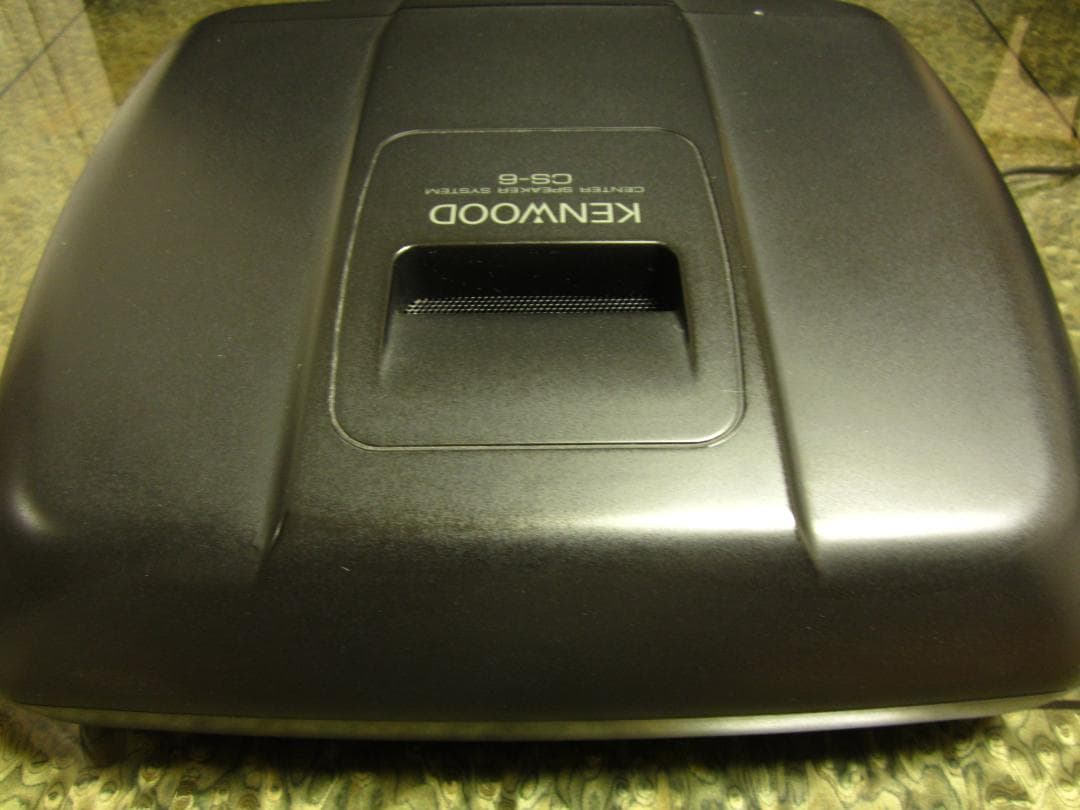 美品◆日本製◆KENWOOD ケンウッド◆ロゴ点灯◆センタースピーカーCS-6