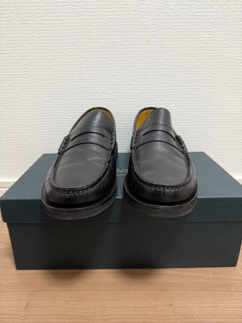 【美品】Paraboot パラブーツ ブライトン ローファー ブラック　uk5