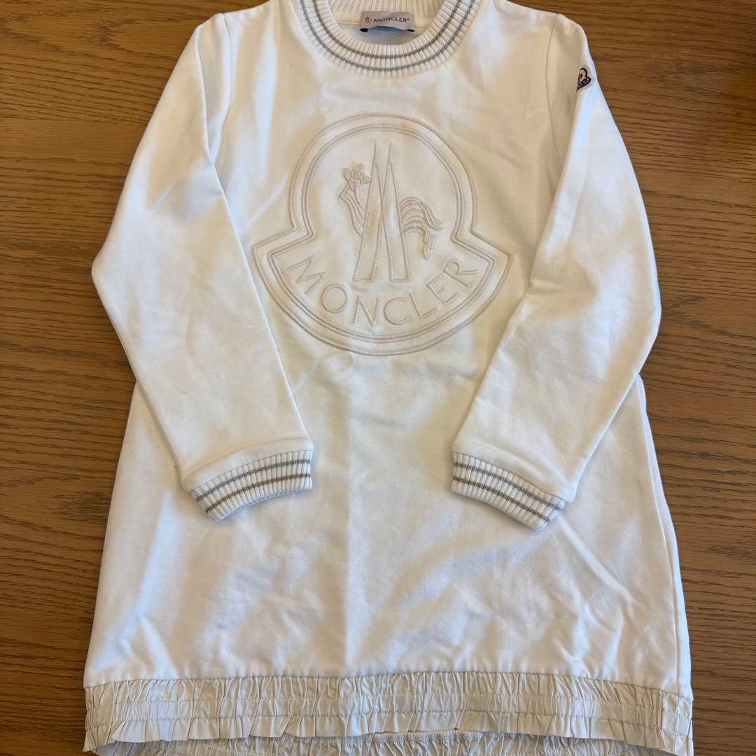 MONCLER ホワイト トレーナー