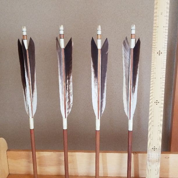 弓道　矢　４本セット 直接受け渡し歓迎