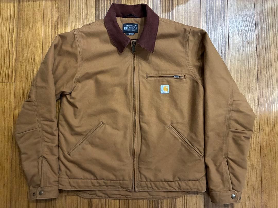 カーハート　デトロイトジャケット　USカーハート　美品　M ダックジャケット