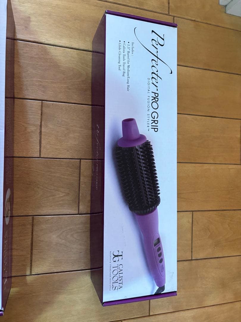 Perfecter Pro Grip ブラシヘアアイロン